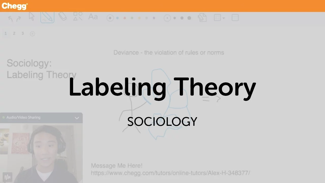 Labeling Theory Explained | Deviance in Sociology (Chegg)