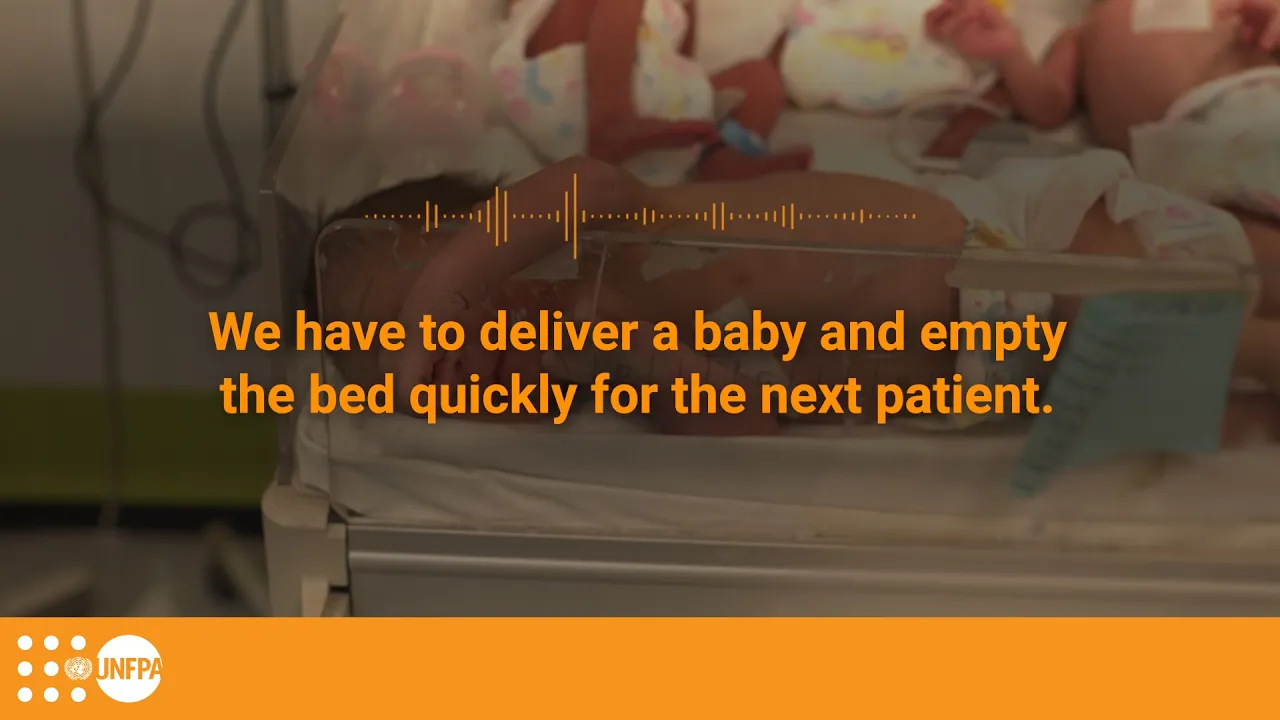 A midwife in Rafah describes the chaos and suffering of childbirth