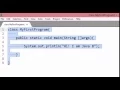 JavaSE 02 - Write Compile and Execute First Java Program