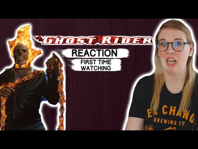 GHOST RIDER (2007) REACTION VIDEO! FIRST TIME WATCHING!