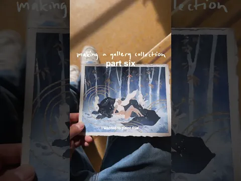 Ep 6: Trying Watercolor Techniques I've Never Used Before 🎨 #art