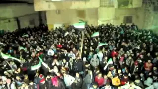 حماه 15 1 2012 باب قبلي بين العصر والمغرب 
