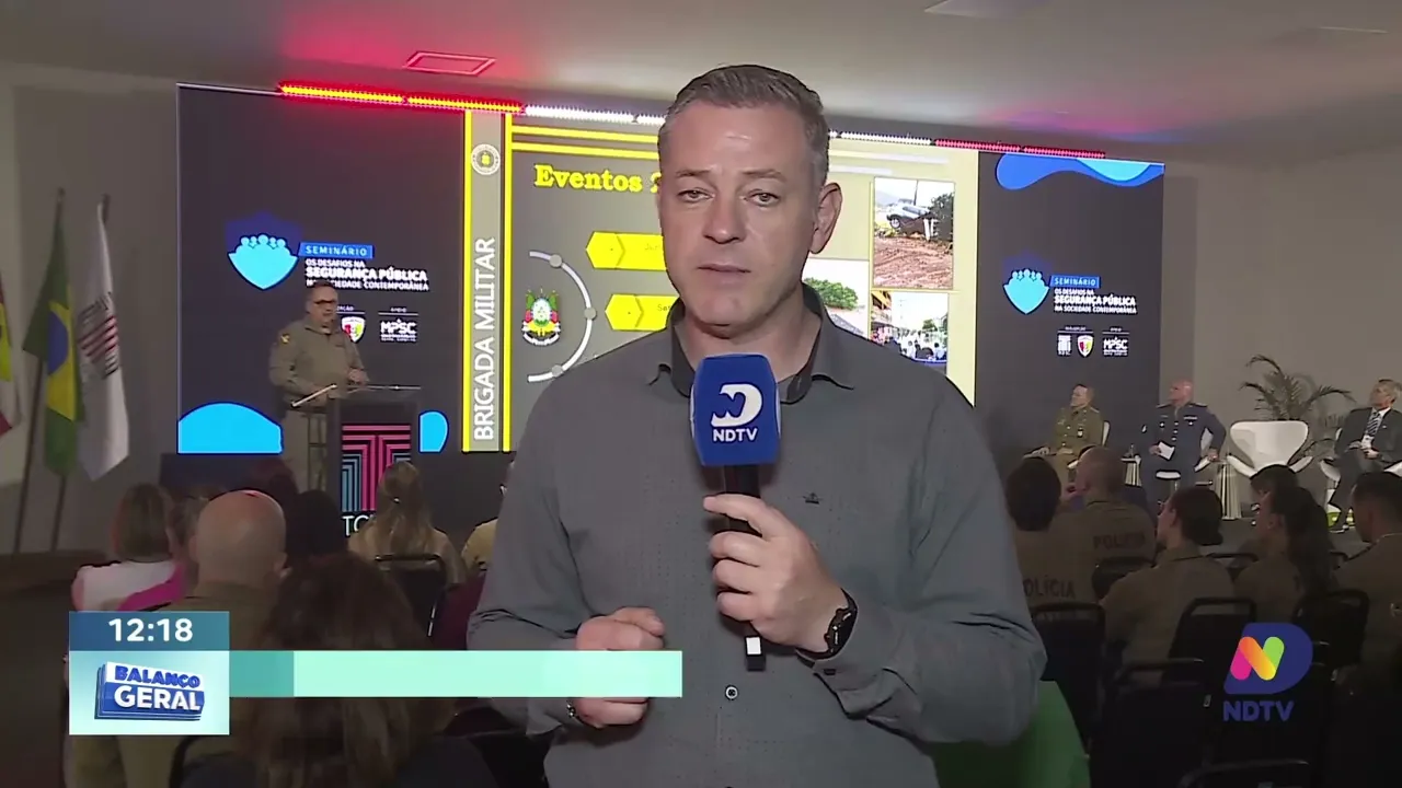 Chapecó recebe seminário sobre segurança pública