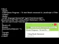 Grade 11 Computer Applications Javascript while loop 09 12 2020 2 00 PM