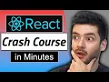 5 Minute React Crash Course for Beginners Full React Tutorial From Scratch 2025