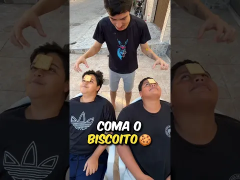 Coma o biscoito🍪 #futeboldaglobo #mrbeast #challenge #shorts