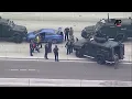 Aerials show standoff between police and suspect on Anaheim freeway