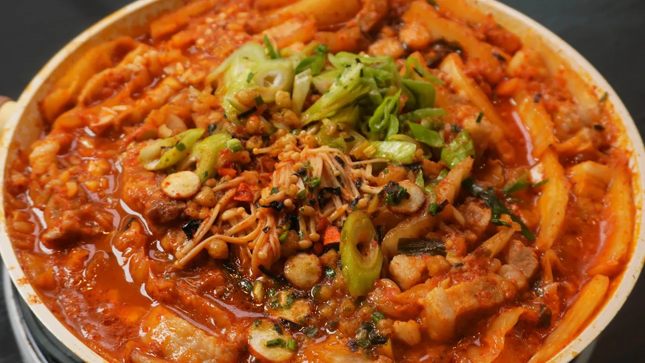 밀폐유 김치나베