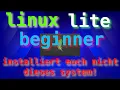 Linux Lite is unsuitable for beginners; see for yourself - topic: building block kit