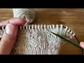 Inv-D invisible double increase vs DLI double lifted increase - knitting tutorial