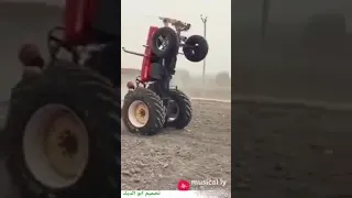 يا شوفير التراكتور معلم هالشوفير 