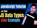 JavaScript Data Types JavaScript data types list Data Type in JavaScript Part - 8