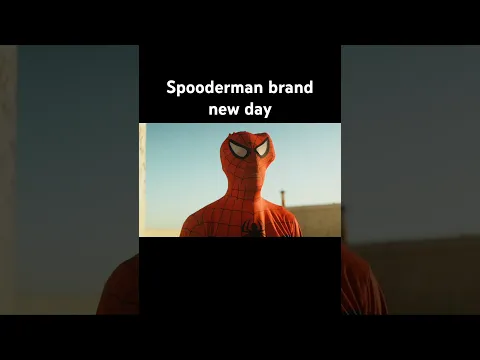 Spooderman is back #spooderman #spiderman #spidermanbrandnewday
