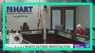 HART CEO says she welcomes call for outside investigation