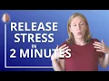Quick Stress Release Anxiety Reduction Technique Anxiety Skills