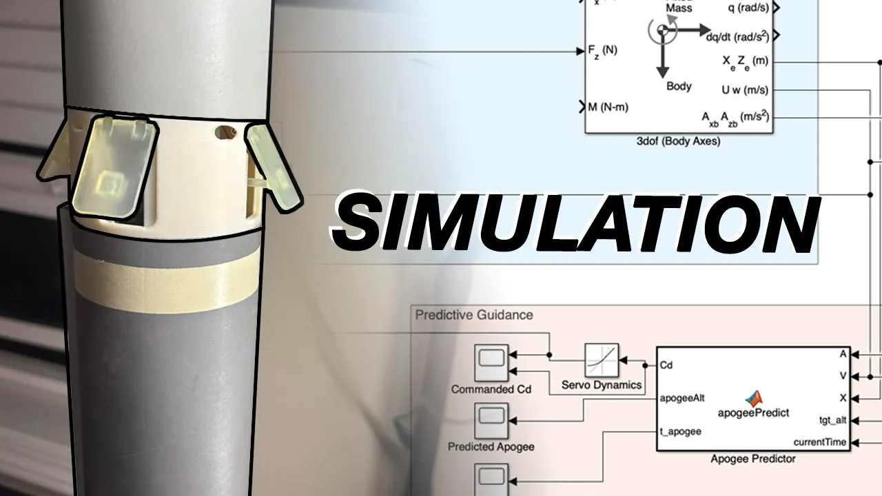 Simulating Rocket Airbrakes in MATLAB