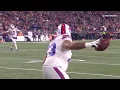 Dion Dawkins Big Guy Touc own Bills vs Patriots NFL