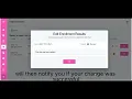 Edit Your Enrollment