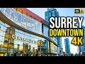 Central Surrey Walking Tour 4K Downtown Surrey British Columbia City Walk