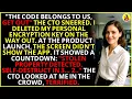 I Deleted My Encryption Key The App Self-Destructed at Launch CTO Exposed