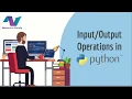 operations in Python python tutorial python input python print