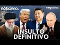 Lagu NOTICIERO: EEUU pide a sus barcos que se alejen de Irán, Rusia advierte a Trump y China se la juega