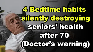73 Year Old Man Died in His Sleep - 4 Bedtime Habits You Must Avoid After 70! Advice for the elderly