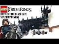 LEGO Lord of the Rings BATTLE AT THE BLACK GATE Set REVIEW Set from 2013
