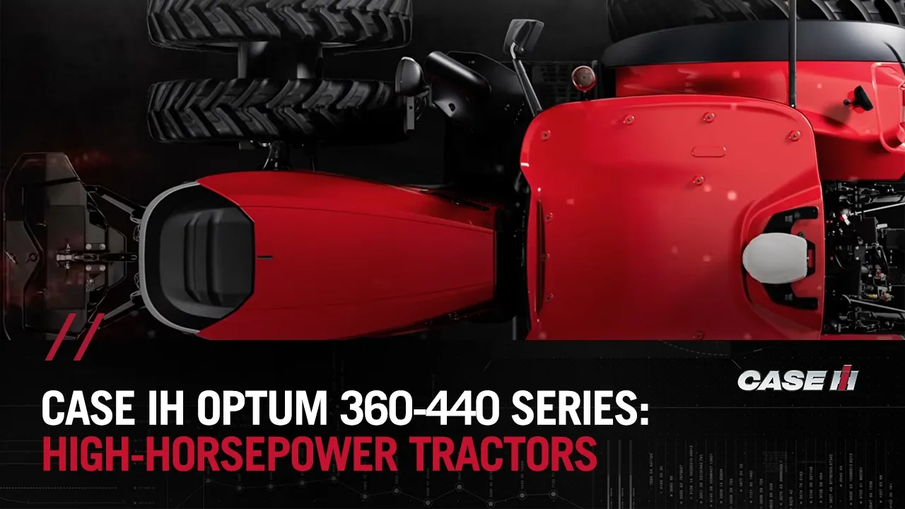 Case IH Optum tractor reveal
