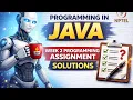 NPTEL Programming in Java week2 Programming Assignment solutions
