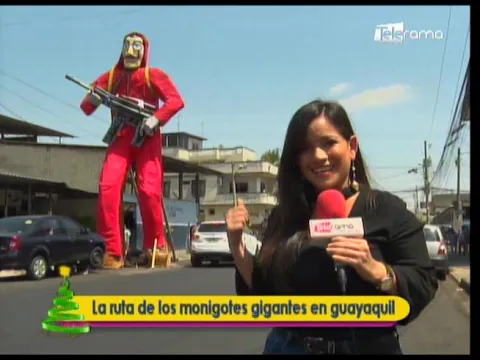 La ruta de los monigotes gigantes en Guayaquil