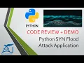 Network Security - SYN Flood Attack In Python