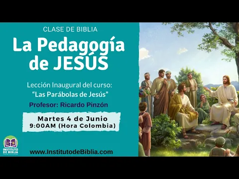 Download MP3 Clase de Biblia -  LA PEDAGOGÍA DE JESÚS - Lección Inaugural