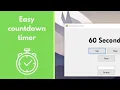 C Countdown Timer - Easy Tutorial for Beginners