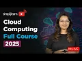 Cloud Computing Full Course 2026 Cloud Computing Tutorial Cloud Computing Course Simplilearn