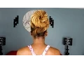 CrissCross Updo Locs Bun