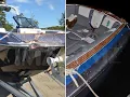 Photos Show Boat Damage from Kevin O Leary s Wife s Fatal Crash
