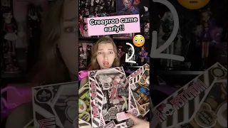 Monster High Creeproductions came EARLY Wave 4 unboxing