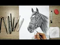 Lagu CARA MENGGAMBAR KEPALA KUDA DENGAN PENSIL
