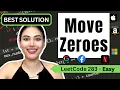 Move Zeroes - LeetCode 283