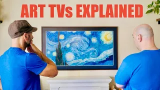 Before You Buy an Art TV Watch This Samsung Frame Hisense Canvas TCL NXTVision