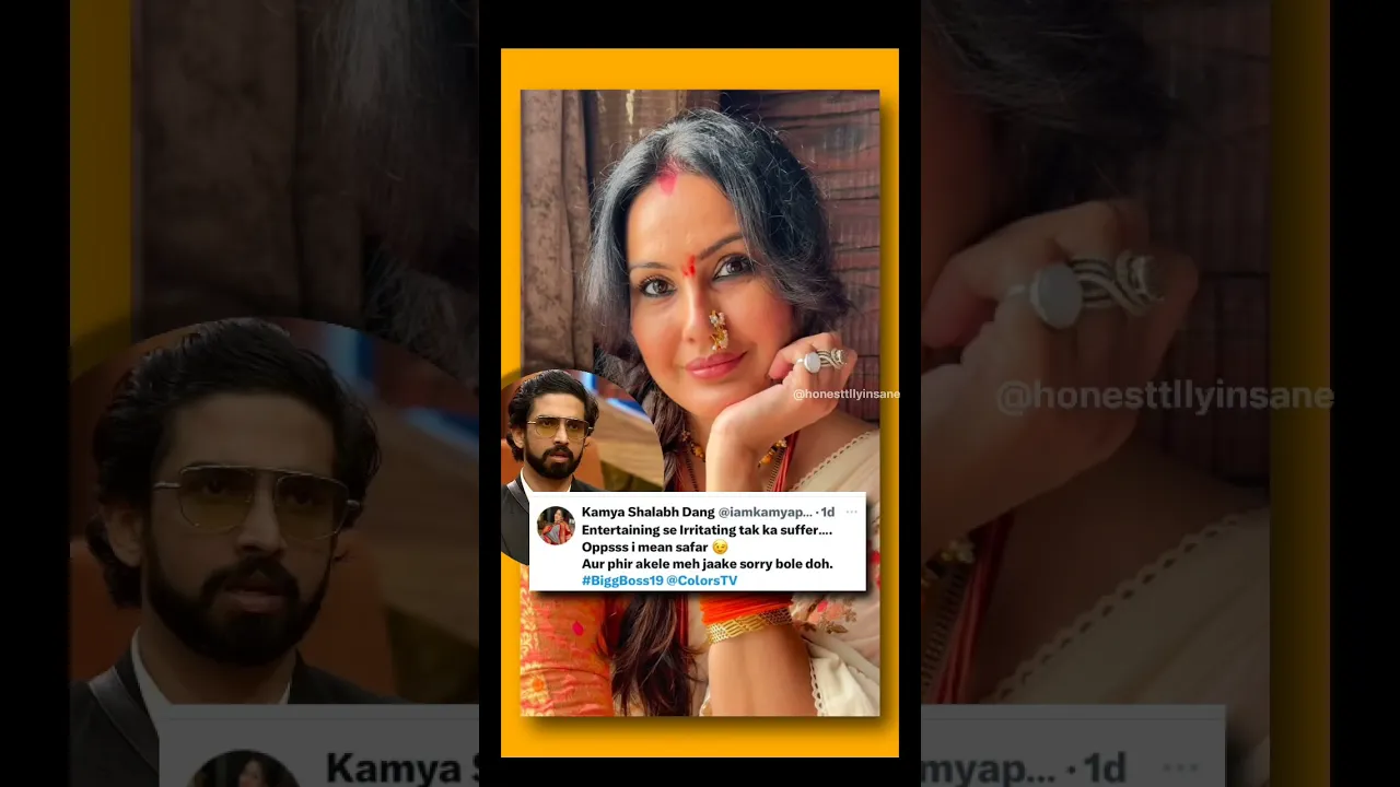 #kamyapanjabi reacts on #wkv #biggboss19 #bb19 #biggbossupdates #abhishekbajaj