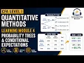CFA Level I Quantitative Methods Learning Module 4 Probability Trees and Conditional Expectations