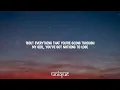 George Ezra - Hold My Girl (Lyrics)