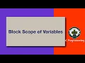 103C Scope and Block Concept Code