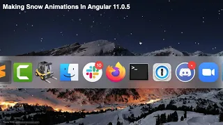 Making Snow Animations In Angular 11 0 5