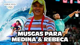 Musgas feitas na hora para Gabriel Medina e Rebeca Andrade ( OLIMPÍADAS PARIS ) 🇧🇷🏄♂️🤸♂️