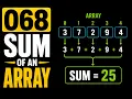 068 Sum of an Array
