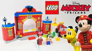LEGO Disney Mickey & Friends Fire Truck & Station (10776) - 2021 Set Review