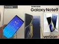 Samsung Galaxy Note 9 Unboxing Verizon Wireless Black Friday Sale